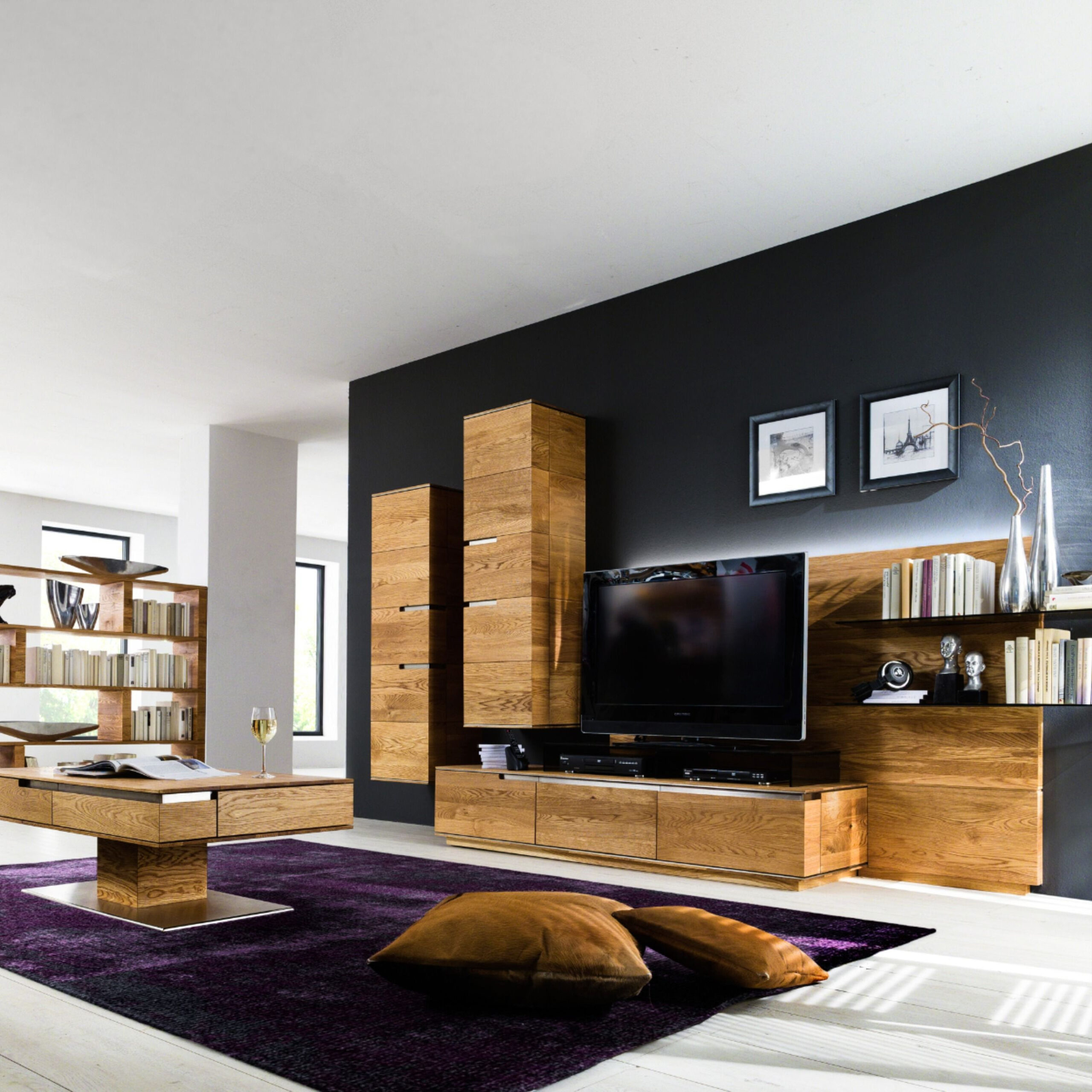 Trendiges Wohnzimmer Aus Massivholz | Wohnen, Wohnzimmer Modern Within Wohnzimmer Holz Modern